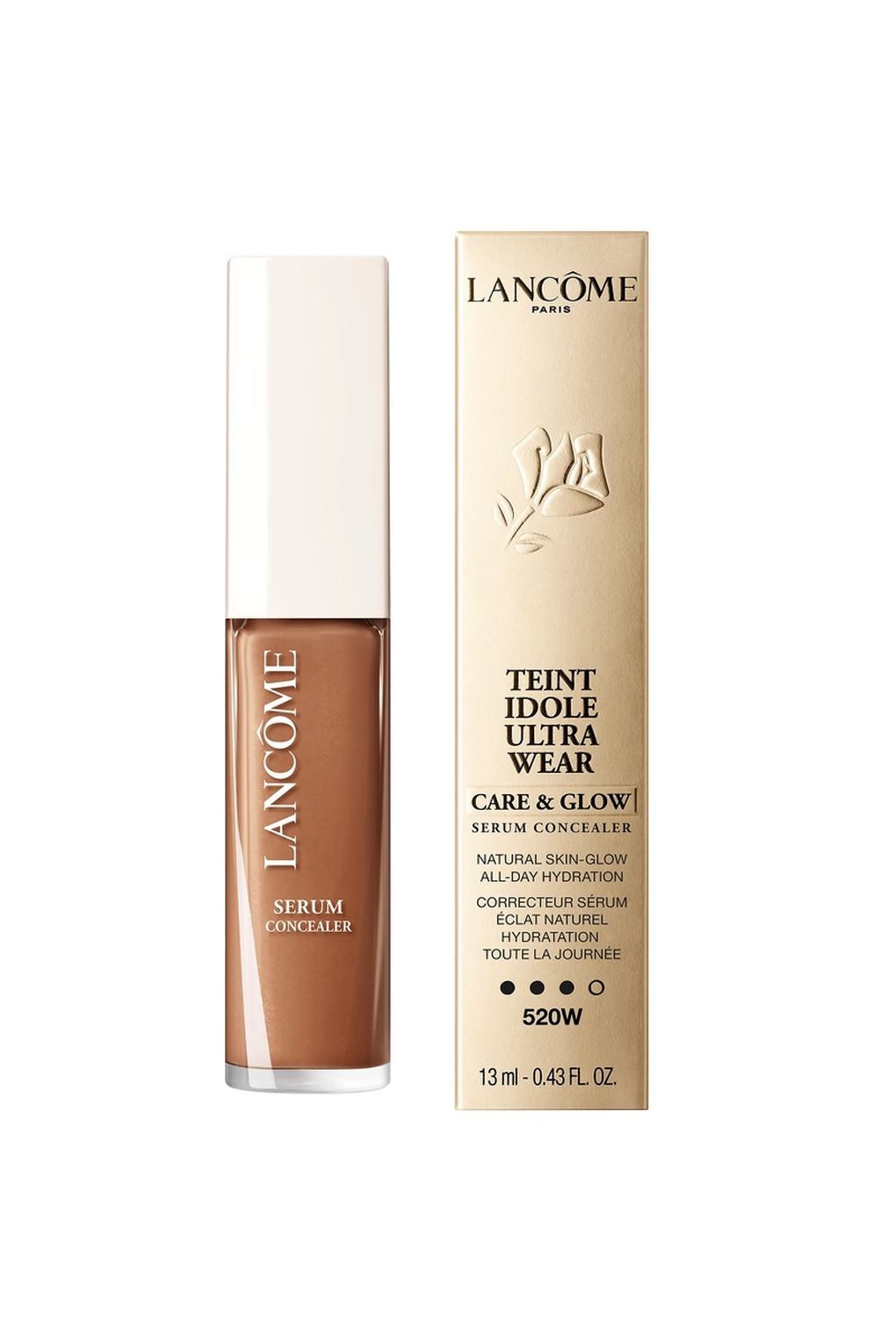 Консилер Lancome Teint Idole Ultra Wear Care & Glow 520W, 13 мл. Фото 2.