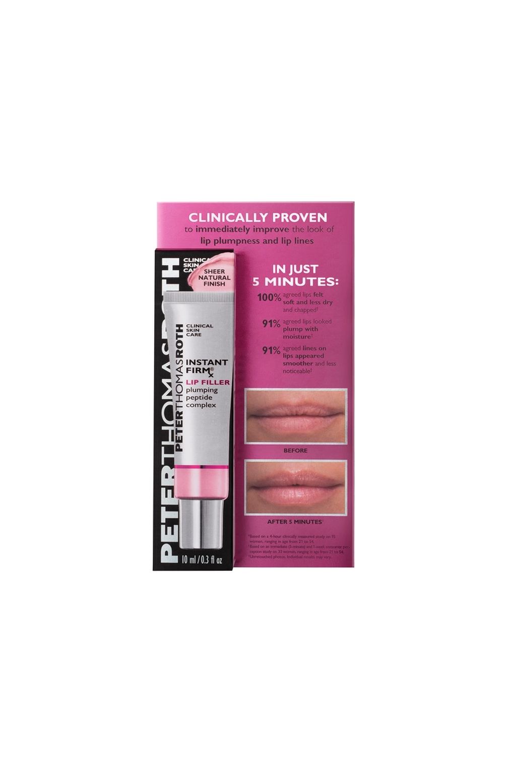 Бальзам для губ Peter Thomas Roth Instant FIRMx Lip Filler, 10 мл. Фото 3.