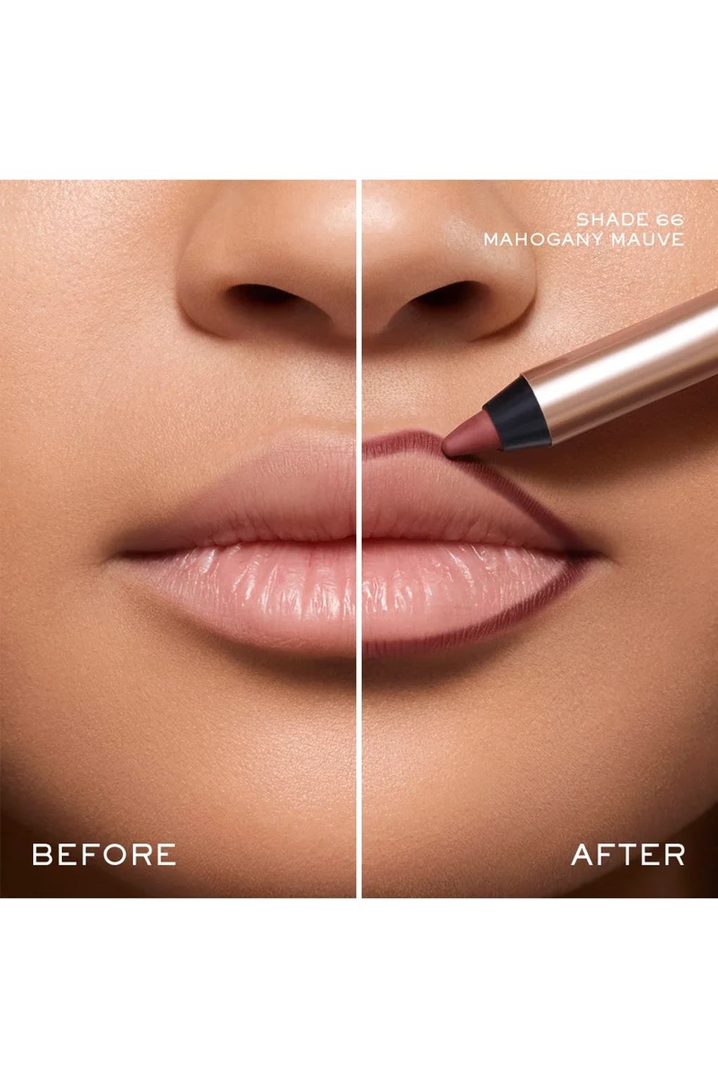 Карандаш для губ Lancome Idole Lip Shaper Creamy Matte Lip Liner 66 Mahogany Mauve, 1,2 г. Фото 4.