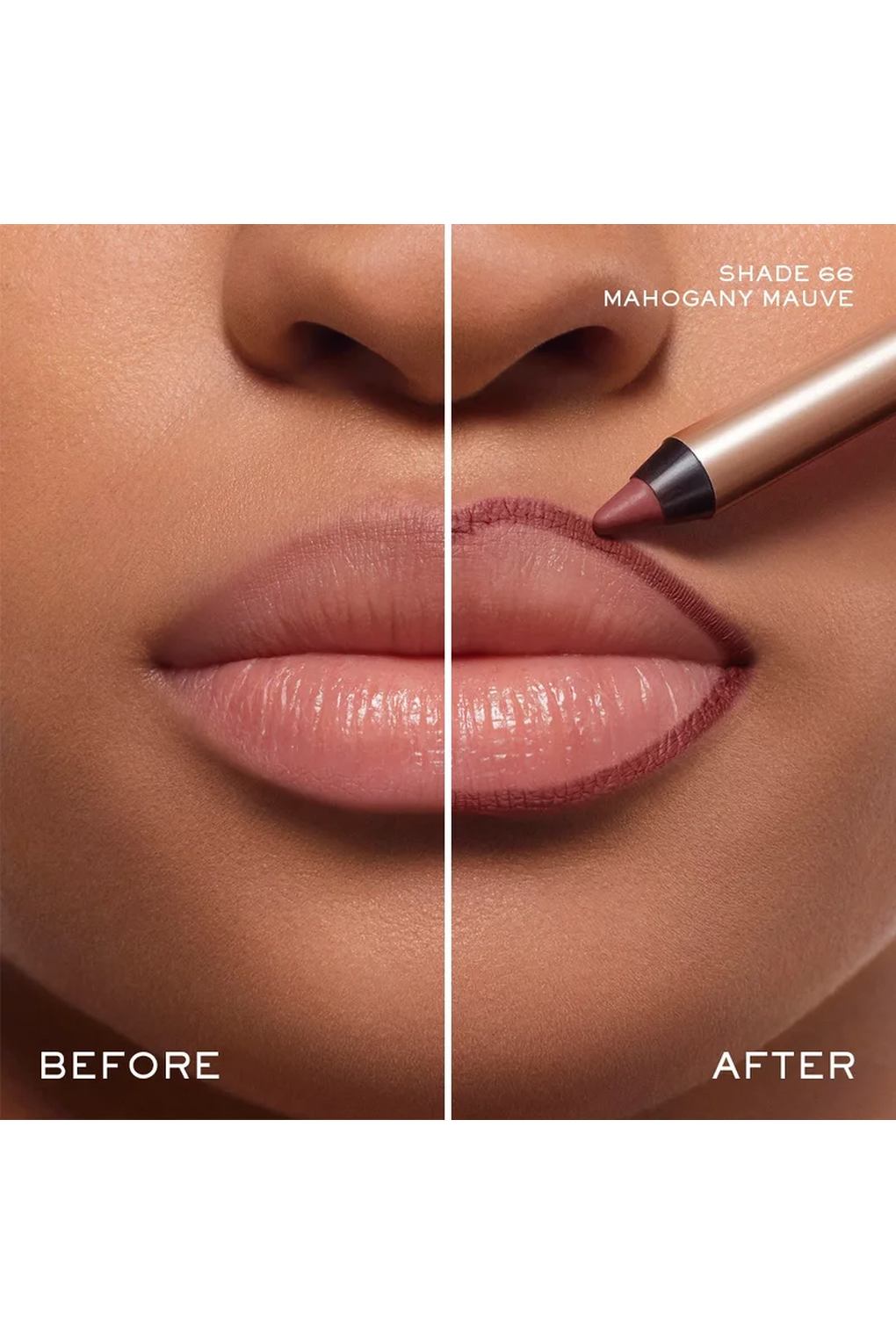 Карандаш для губ Lancome Idole Lip Shaper Creamy Matte Lip Liner 66 Mahogany Mauve, 1,2 г. Фото 5.