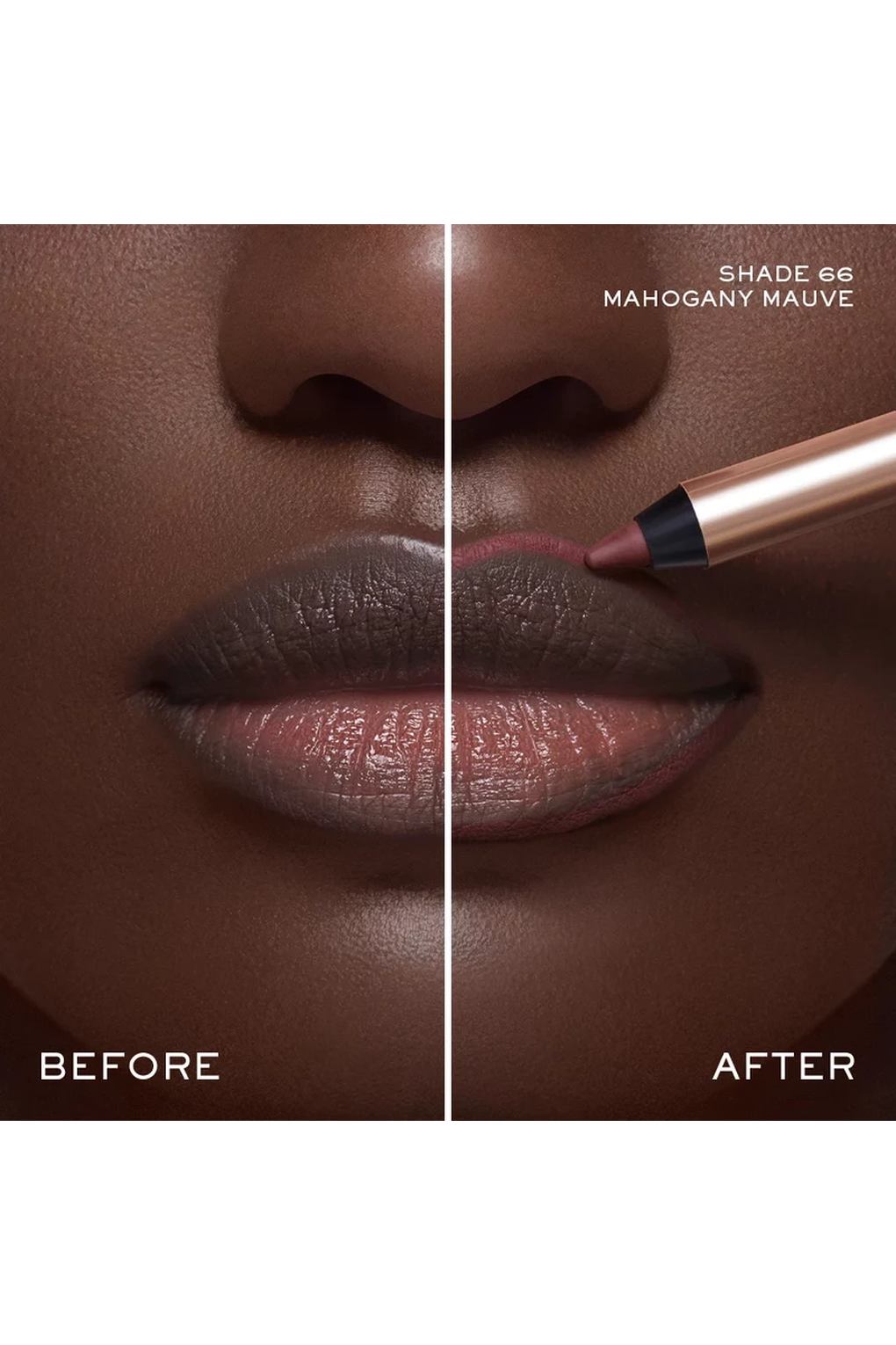 Карандаш для губ Lancome Idole Lip Shaper Creamy Matte Lip Liner 66 Mahogany Mauve, 1,2 г. Фото 6.