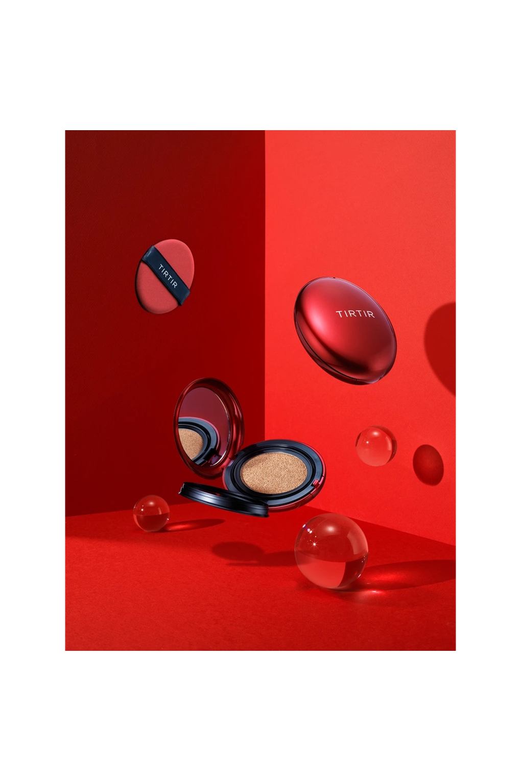 Кушон TIRTIR Mask Fit Red Cushion 21N Ivory, 18 г. Фото 3.