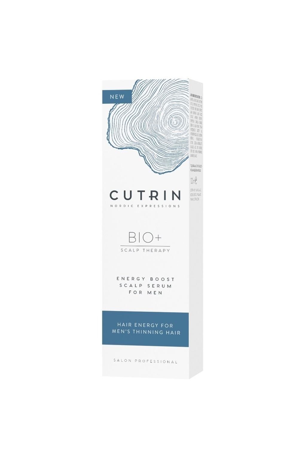 Сыворотка для волос Cutrin BIO+ Energy Boost Scalp Serum For Men, 100 мл. Фото 2.