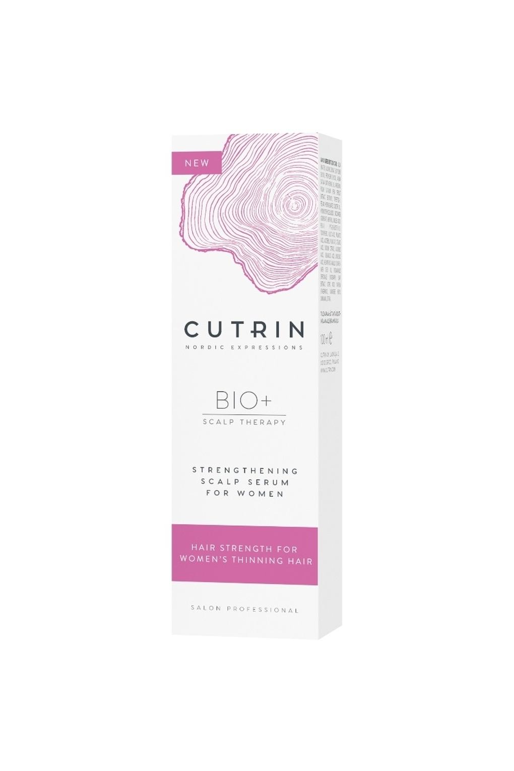 Сыворотка для волос Cutrin BIO+ Strengthening Scalp Serum For Women, 100 мл. Фото 2.