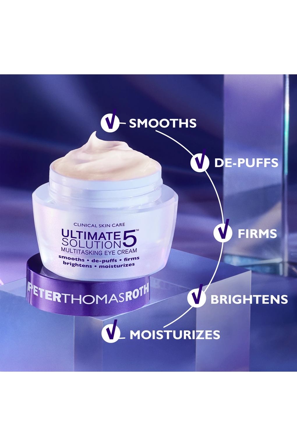 Крем для ухода за кожей Peter Thomas Roth Ultimate Solution 5 Multitasking Eye Cream, 15 мл. Фото 4.