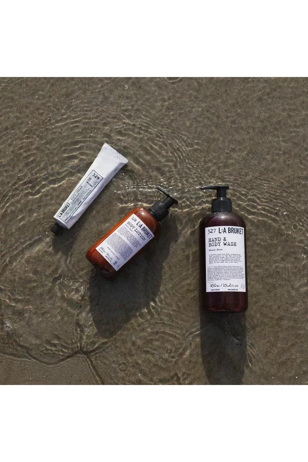 Средство для душа L:A BRUKET 327 Hand & Body Wash Beach Rose, 240 мл. Фото 5.