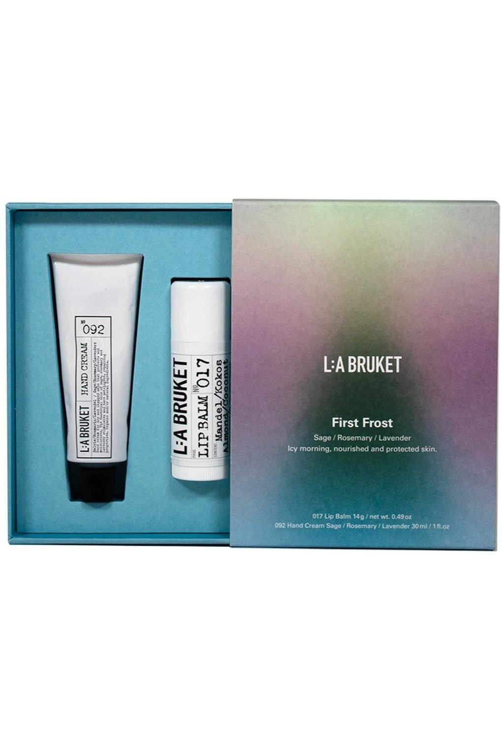 Набор уходовой косметики L:A BRUKET First Frost Gift Box Xmas Limited Edition. Фото 2.