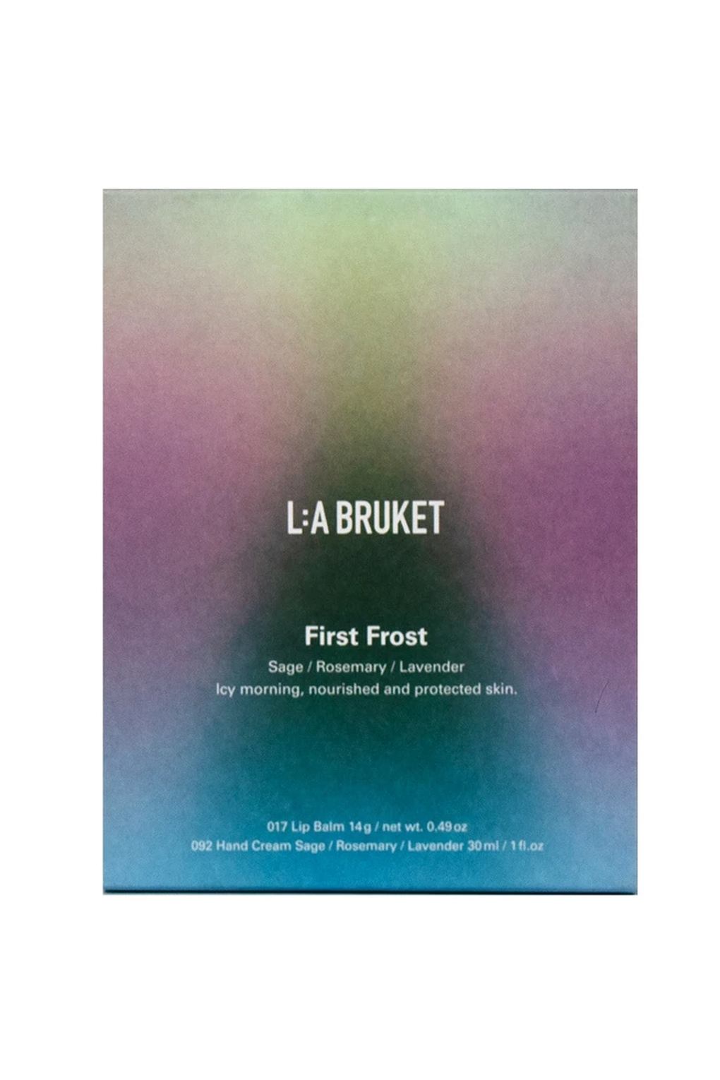 Набор уходовой косметики L:A BRUKET First Frost Gift Box Xmas Limited Edition. Фото 3.