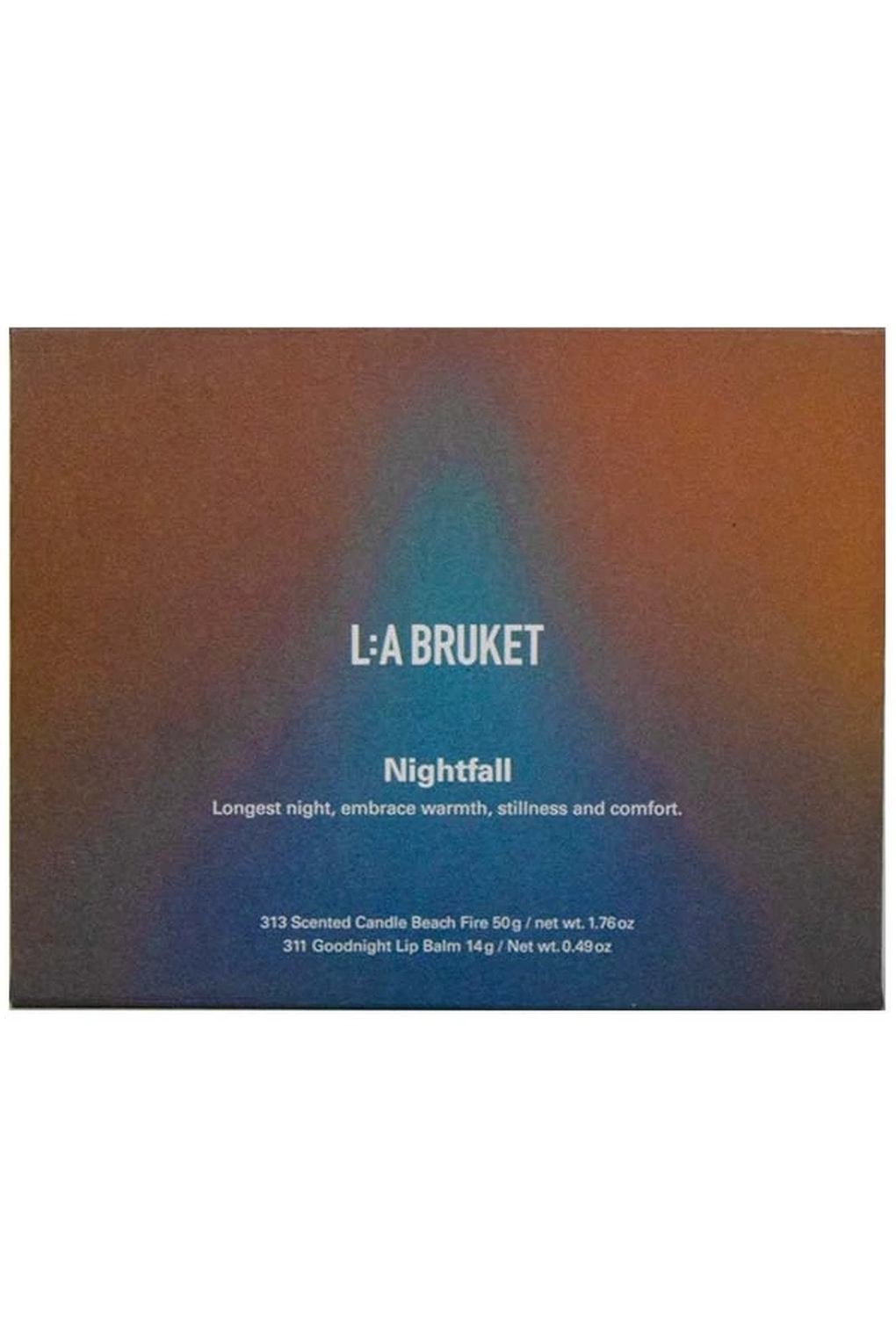 Бальзам для губ L:A BRUKET Nightfall Gift Box Xmas Limited Edition, 14 г. Фото 3.