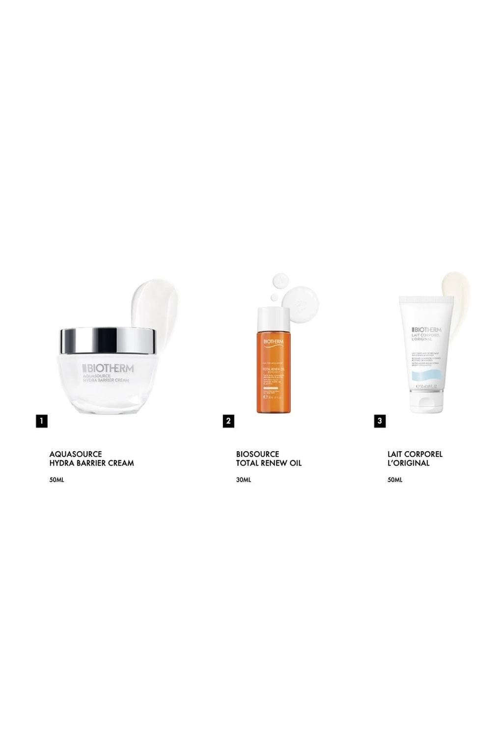 Набор уходовой косметики Biotherm Hydra Barrier Gift Set Limited Edition. Фото 4.