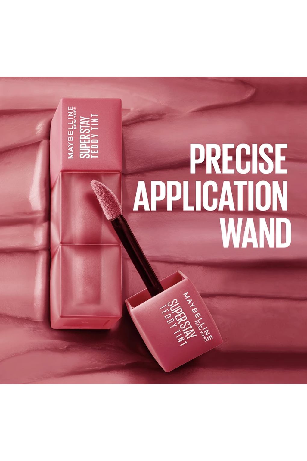 Губная помада Maybelline New York Superstay Teddy Tint Lipstick 30 Coquettish, 5 мл. Фото 6.