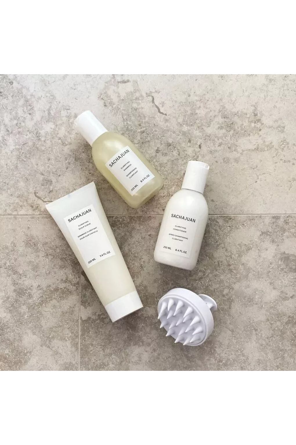 Скраб для кожи головы Sachajuan Clarifying Scalp Scrub, 250 мл. Фото 4.