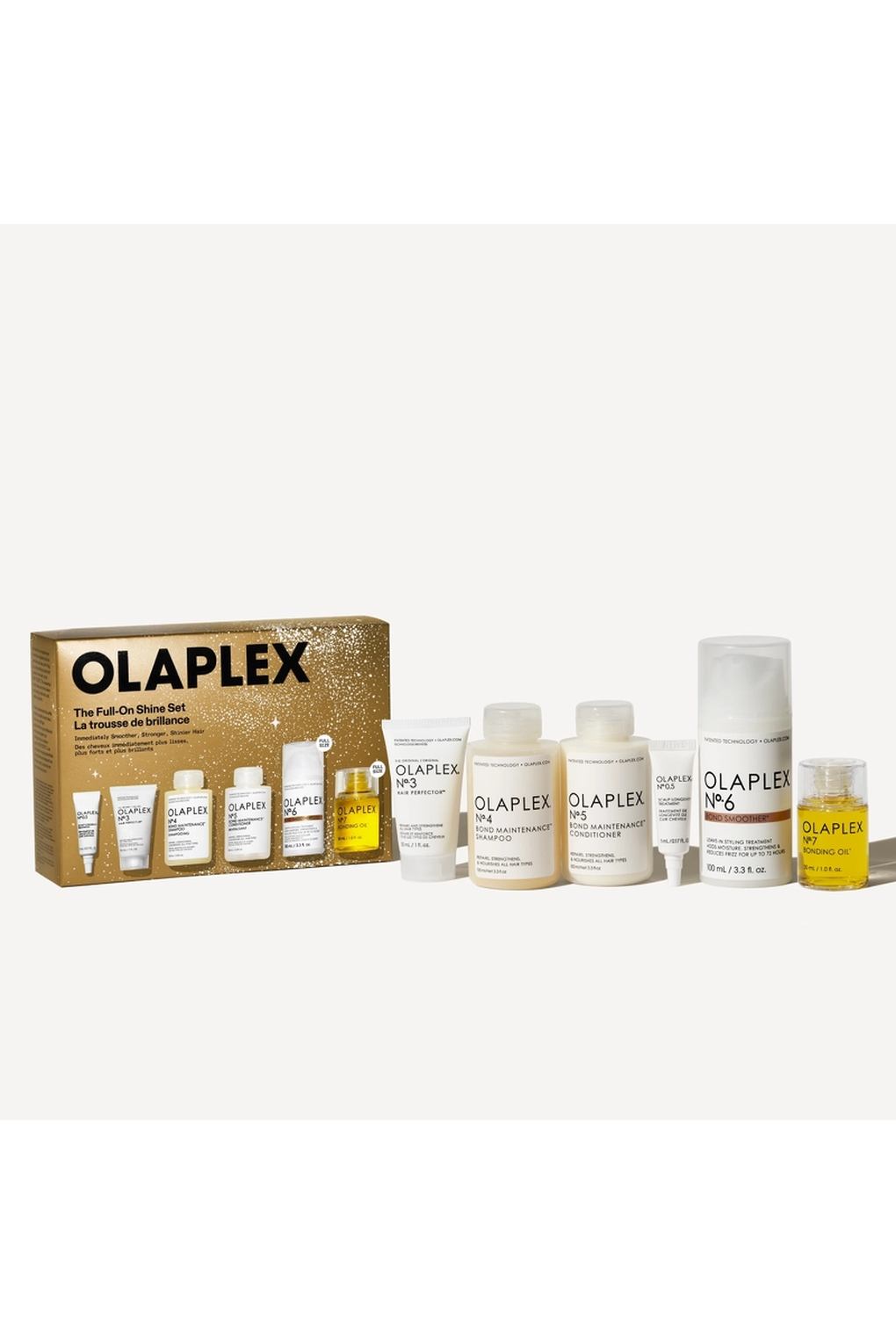 Косметический набор для волос Olaplex The Full-On Shine Set Limited Edition. Фото 3.