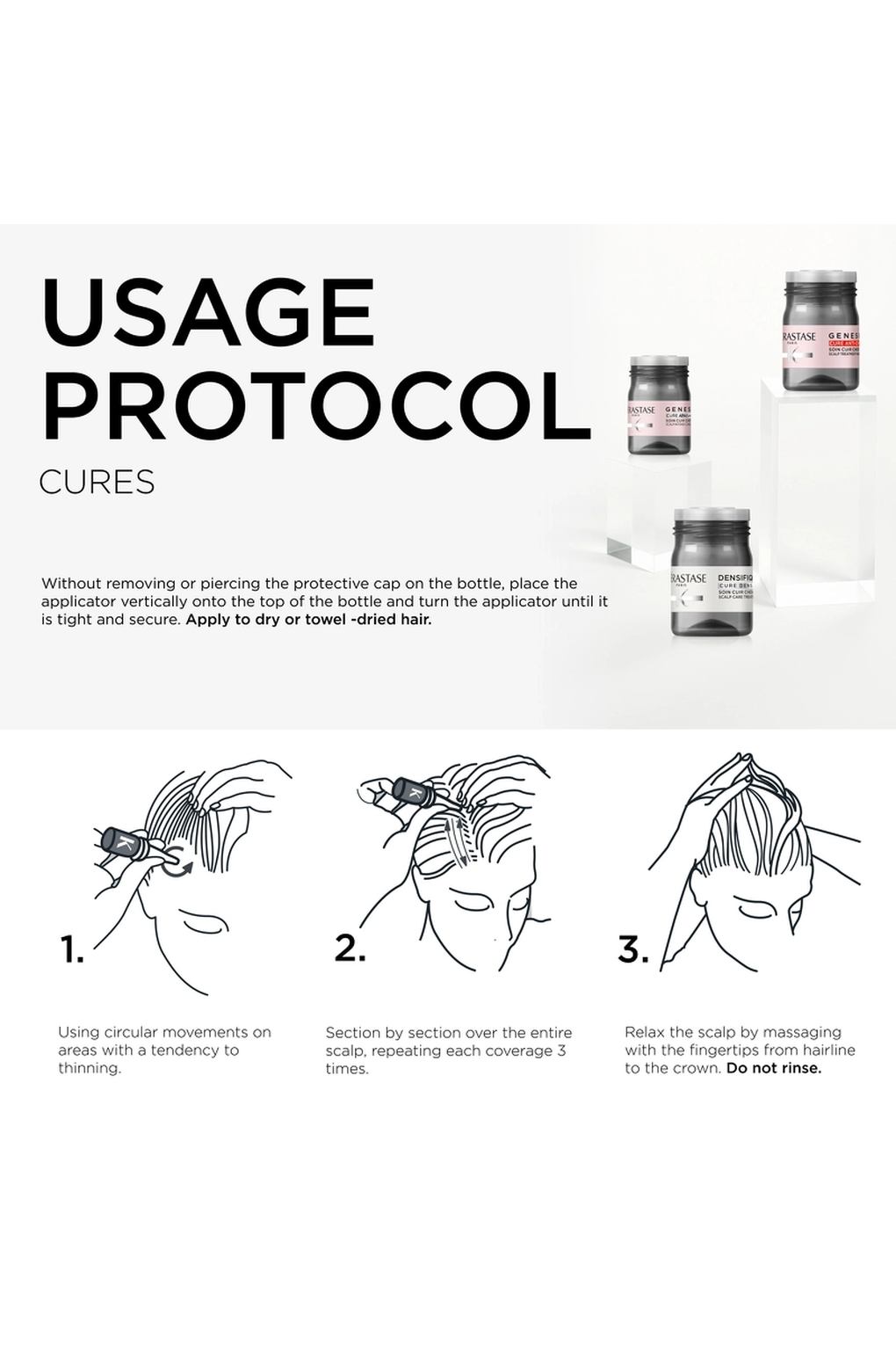 Сыворотка для волос Kerastase Densifique Cures, 10х6 мл. Фото 4.