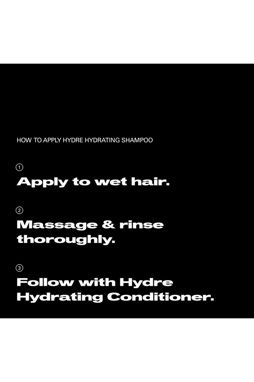 Шампунь для волос Sebastian Professional Hydre Highly Hydrating Shampoo, 50 мл. Фото 3.