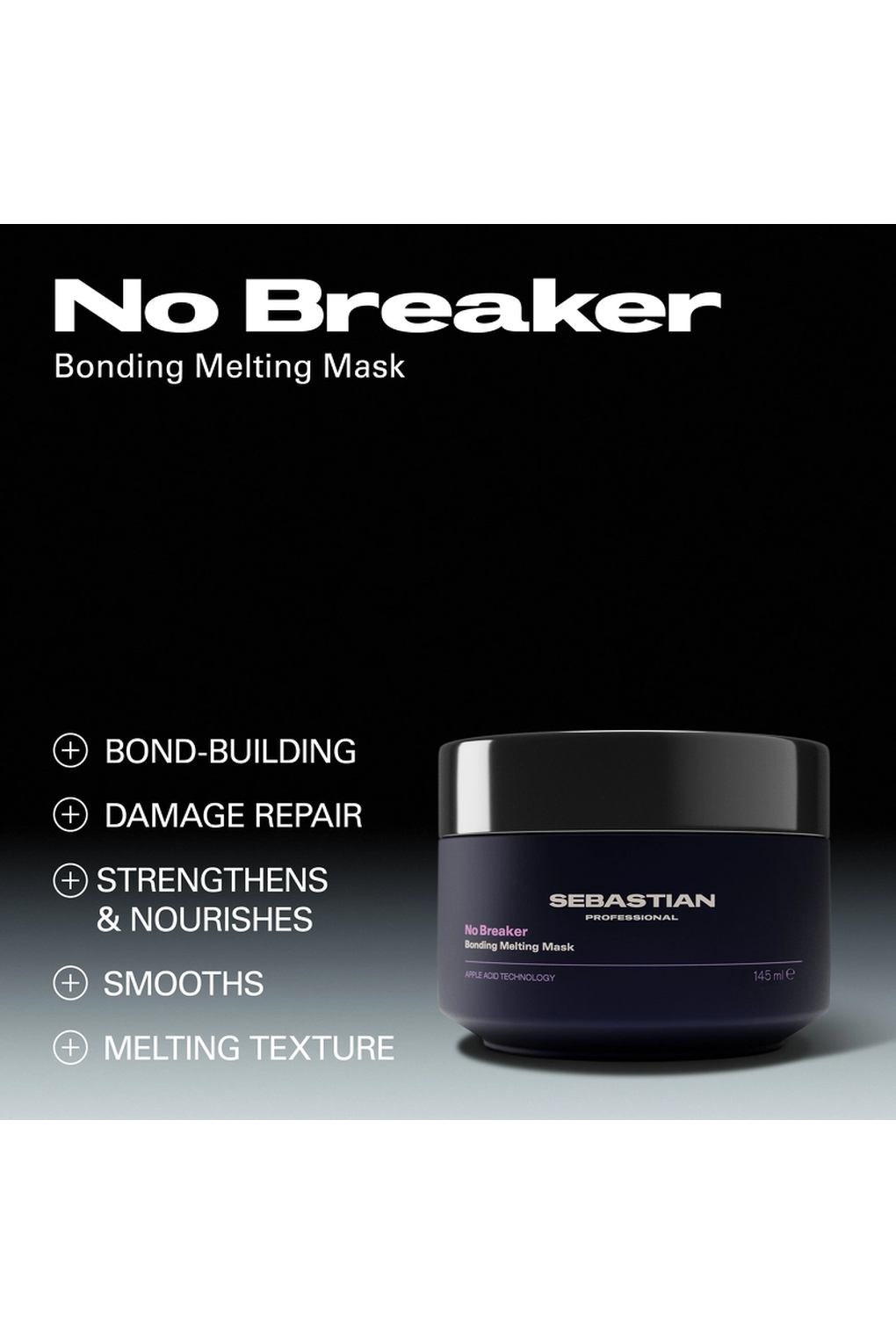 Маска для волос Sebastian Professional No.Breaker Bonding Melting Mask, 145 мл. Фото 4.