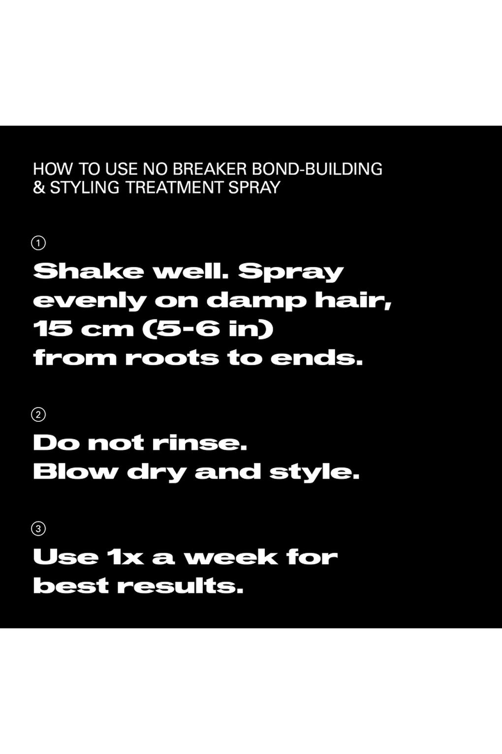 Спрей для укладки волос Sebastian Professional No.Breaker Bond-building & Styling Treatment Spray, 100 мл. Фото 5.