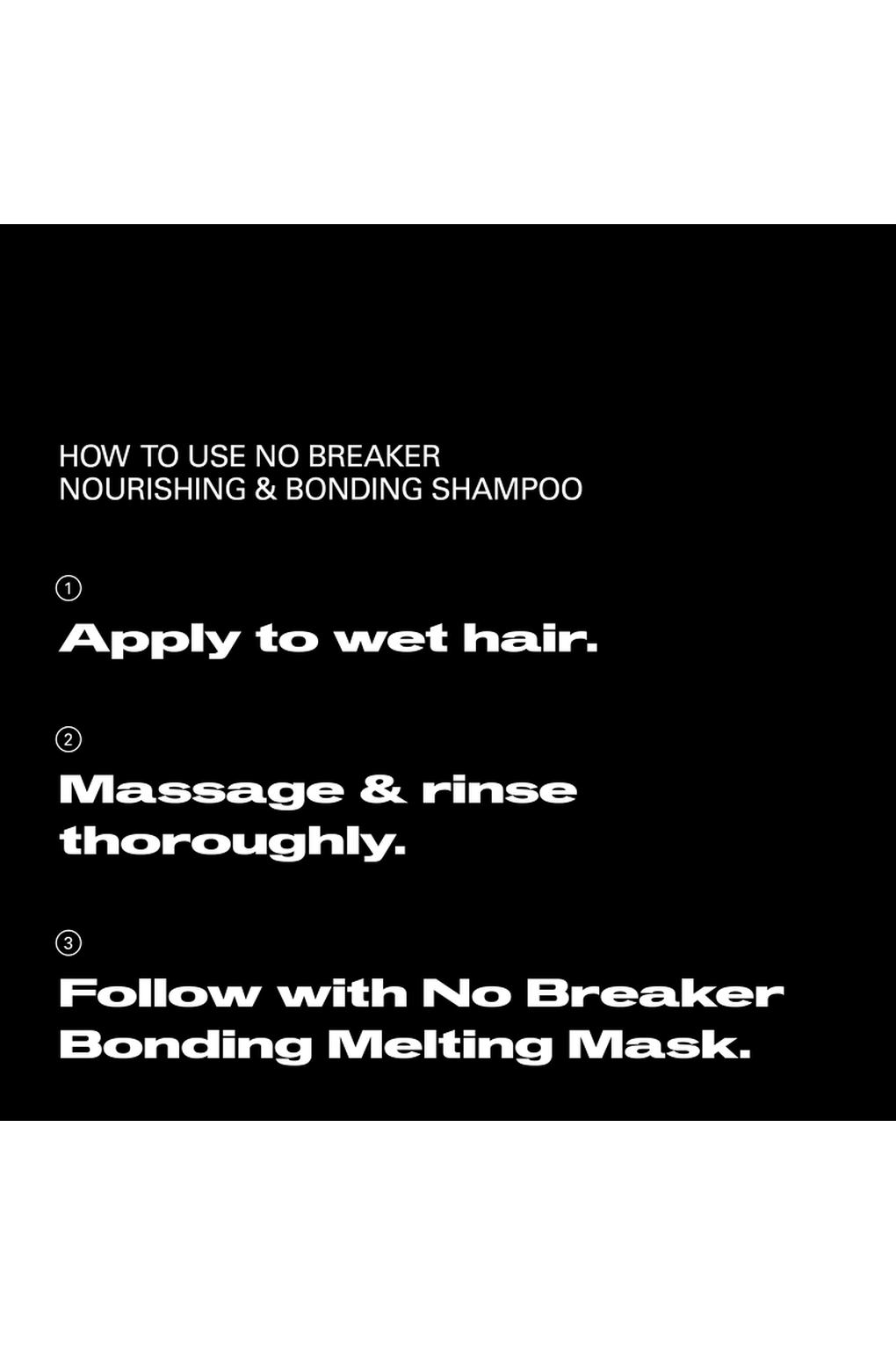 Шампунь для волос Sebastian Professional No.Breaker Nourishing & Bonding Shampoo, 280 мл. Фото 3.