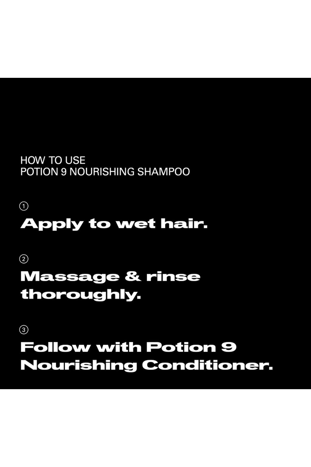 Шампунь для волос Sebastian Professional Potion 9 Nourishing Shampoo, 280 мл. Фото 2.