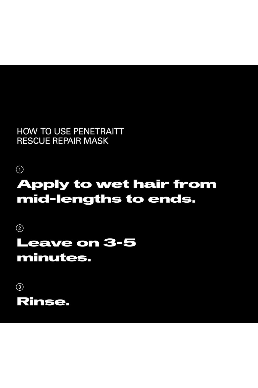Маска для волос Sebastian Professional Penetraitt Rescue Repair Mask, 145 мл. Фото 5.