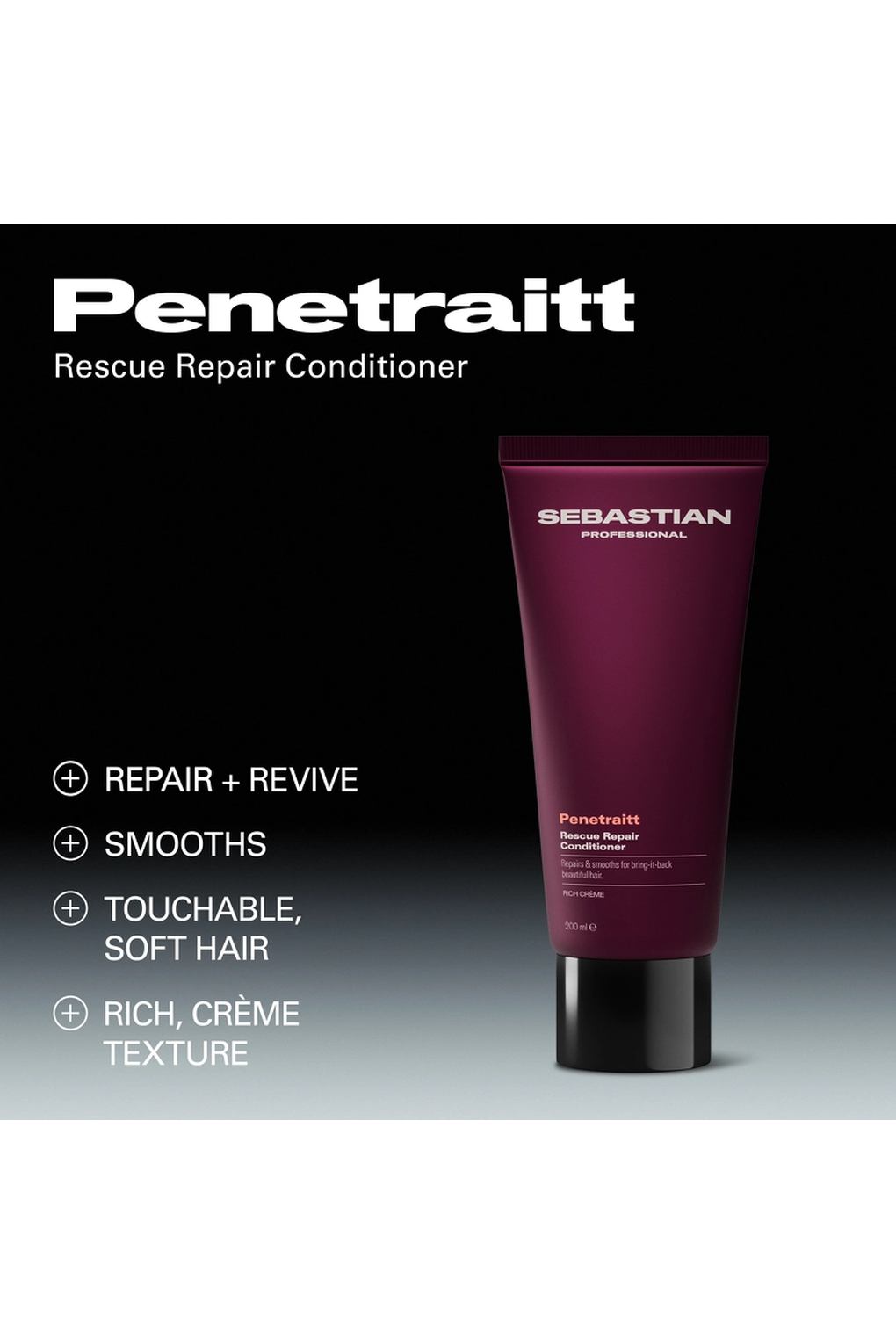 Кондиционер Sebastian Professional Penetraitt Supreme Repair Conditioner, 200 мл. Фото 6.
