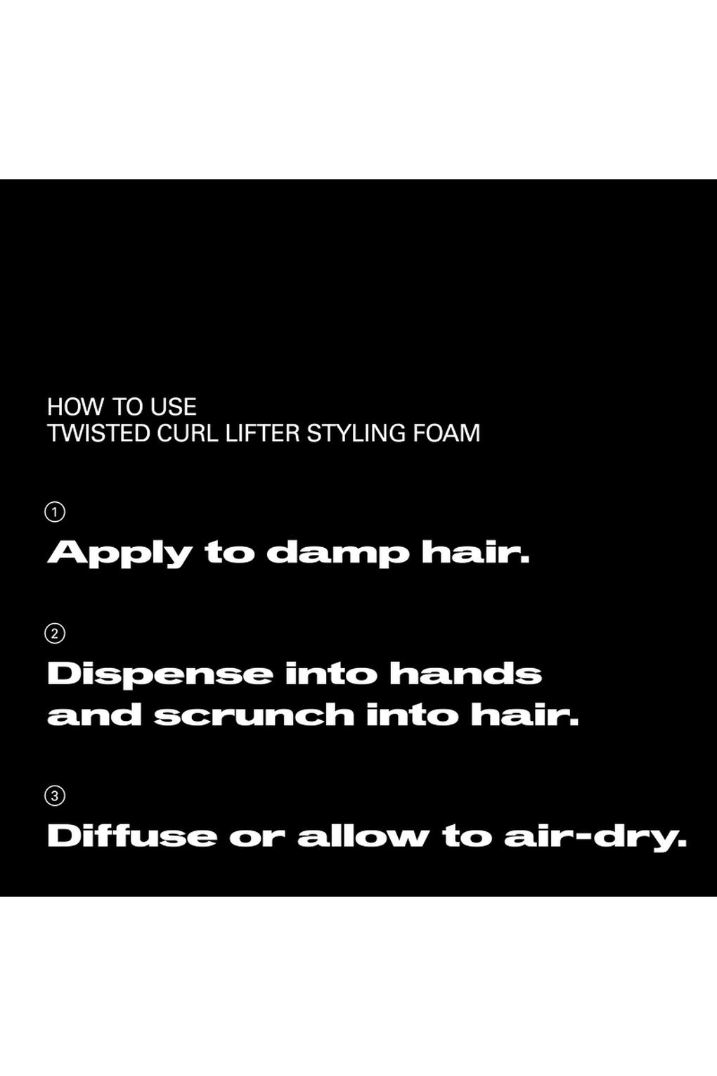 Пенка для волос Sebastian Professional Twisted Curl Lifter Styling Foam, 200 мл. Фото 4.