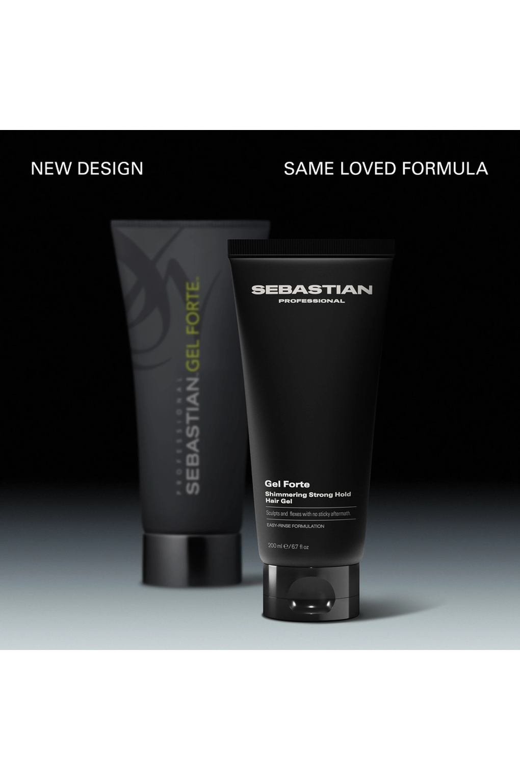 Гель для волос Sebastian Professional Gel Forte Shimmering Strong Hold Hair Gel, 200 мл. Фото 2.