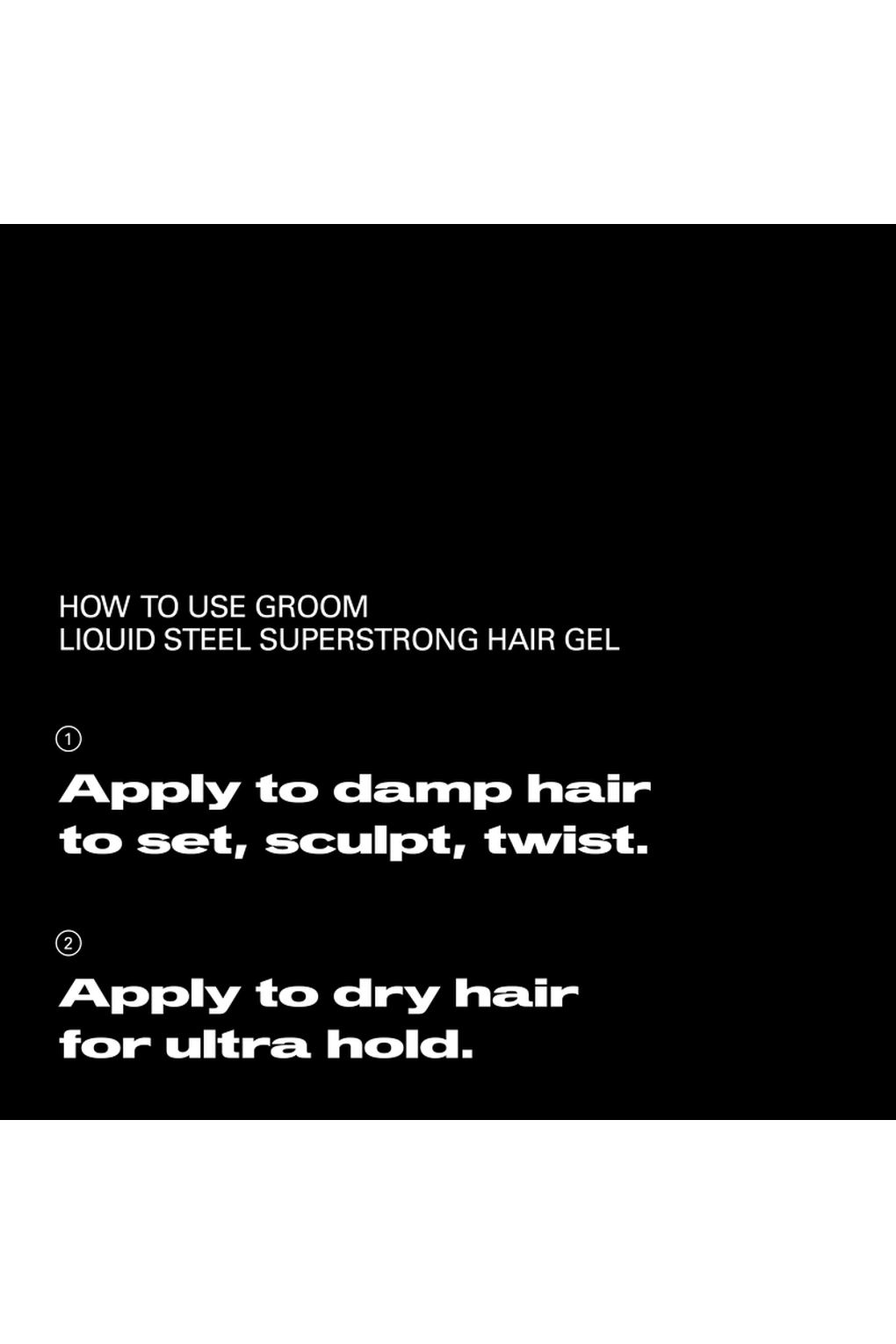 Гель для волос Sebastian Professional Liquid Steel Superstrong Hair Gel, 140 мл. Фото 2.