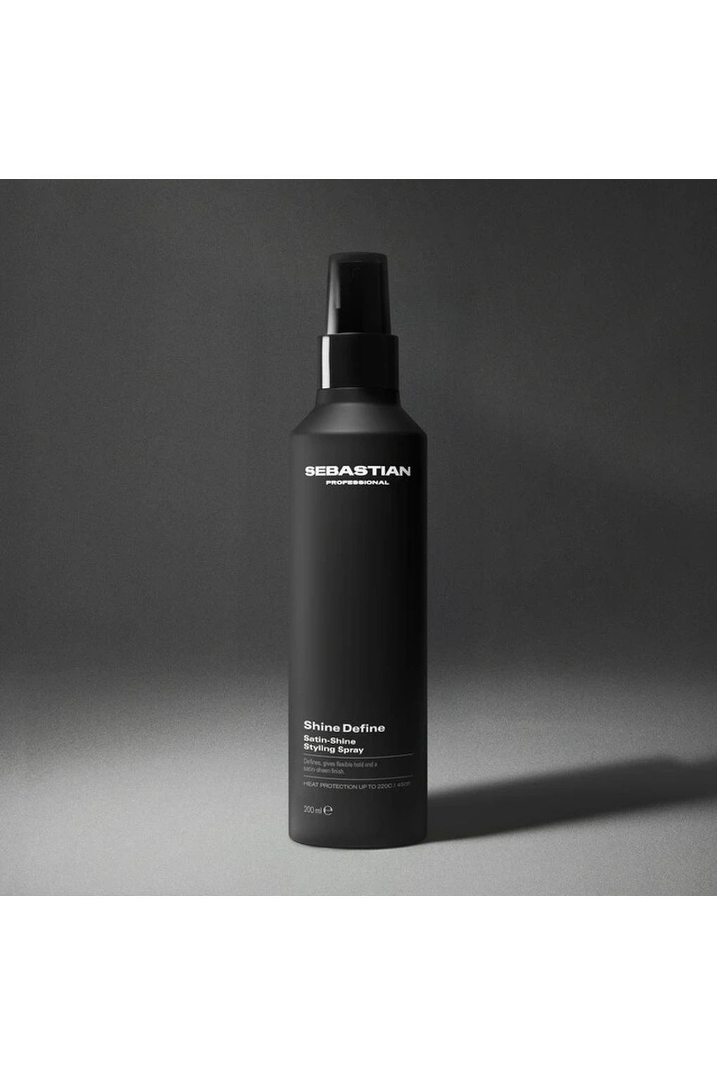 Спрей для укладки волос Sebastian Professional Shine Define Satin-Shine Styling Spray, 200 мл. Фото 3.