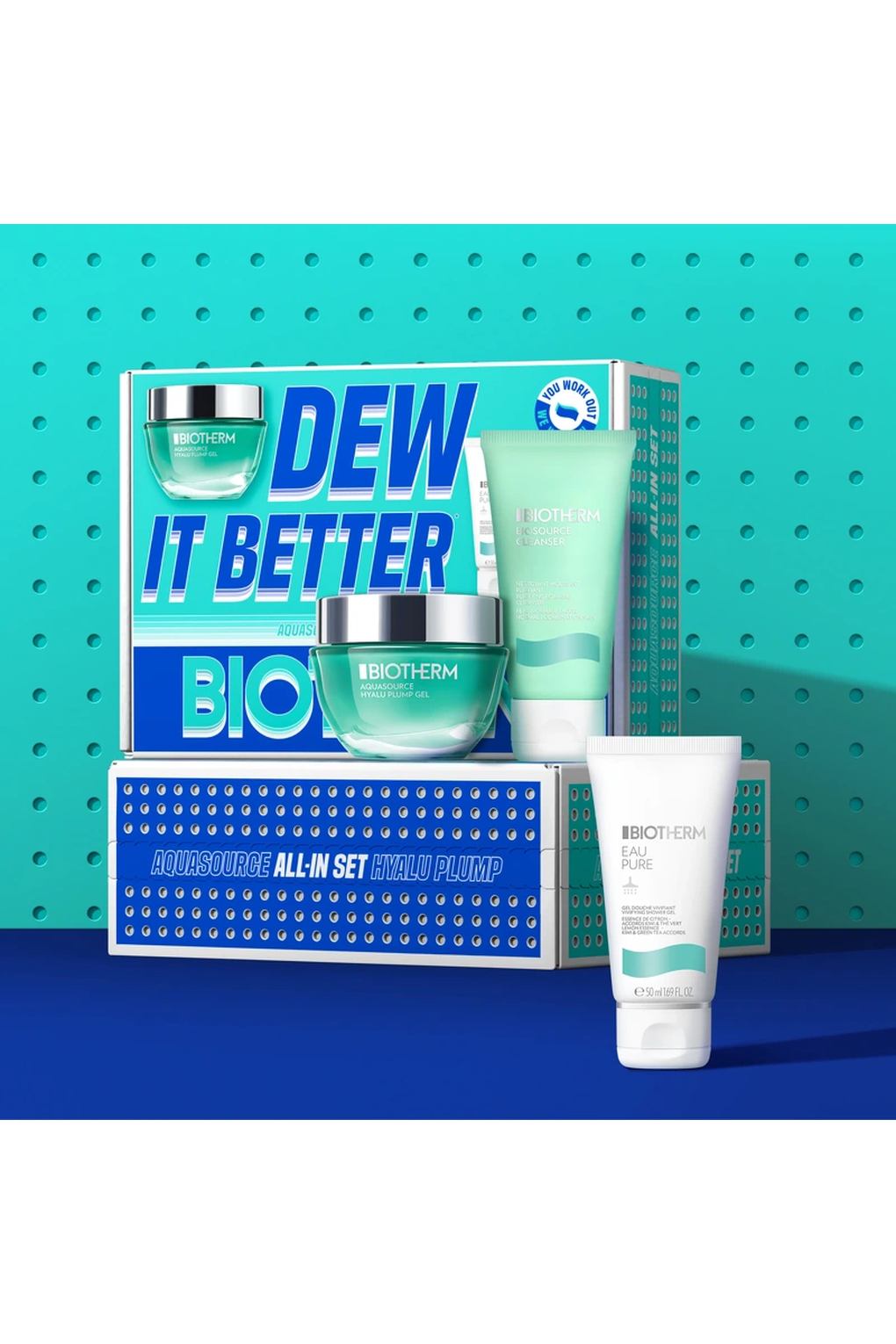 Набор уходовой косметики Biotherm Aquasource Hyalu Routine. Фото 4.