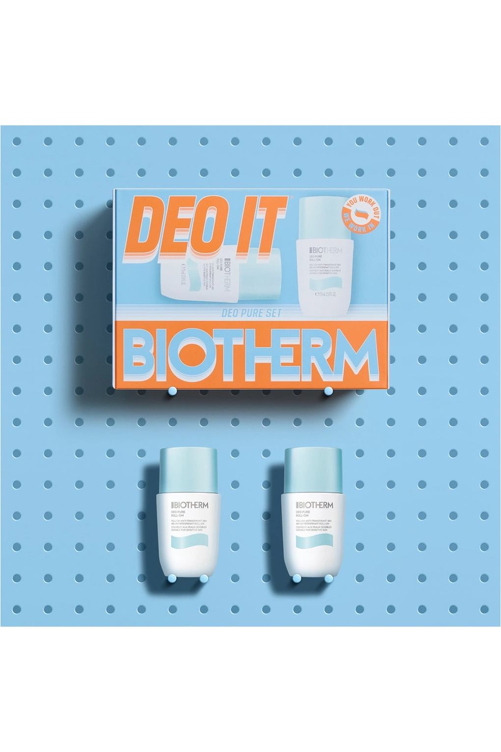Набор средств для гигиены Biotherm Deo Pure Duo Gift Set (Limited Edition). Фото 2.