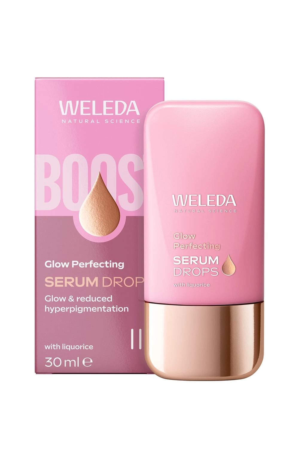Сыворотка для ухода за кожей Weleda Glow Perfecting Serum Drops, 30 мл. Фото 2.