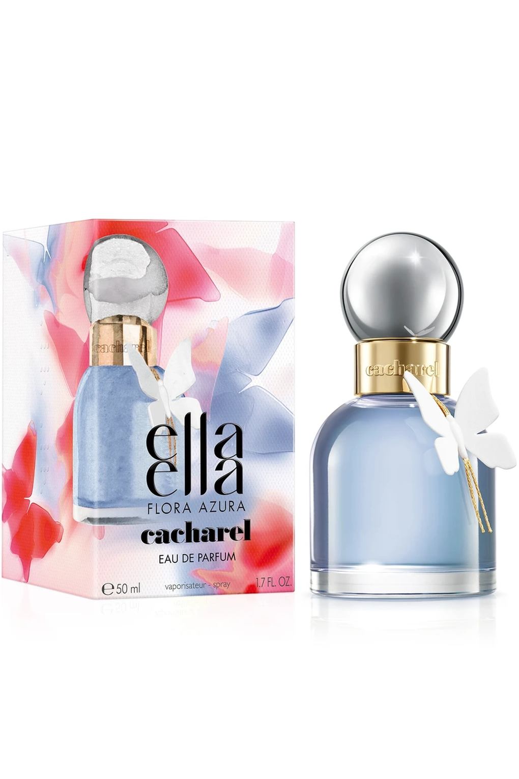 Вода парфюмерная Cacharel Ella Flora Azura,50 ml. Фото 2.