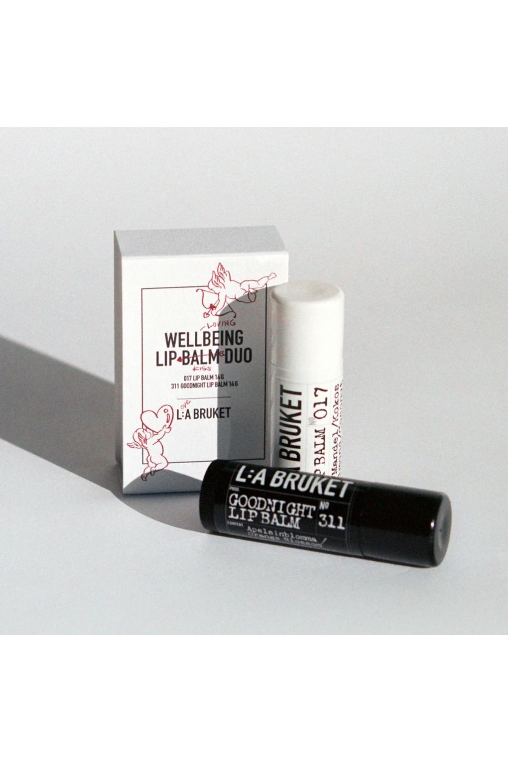 Набор декоративной косметики L:A BRUKET Lip Duo,14 gr. Фото 3.