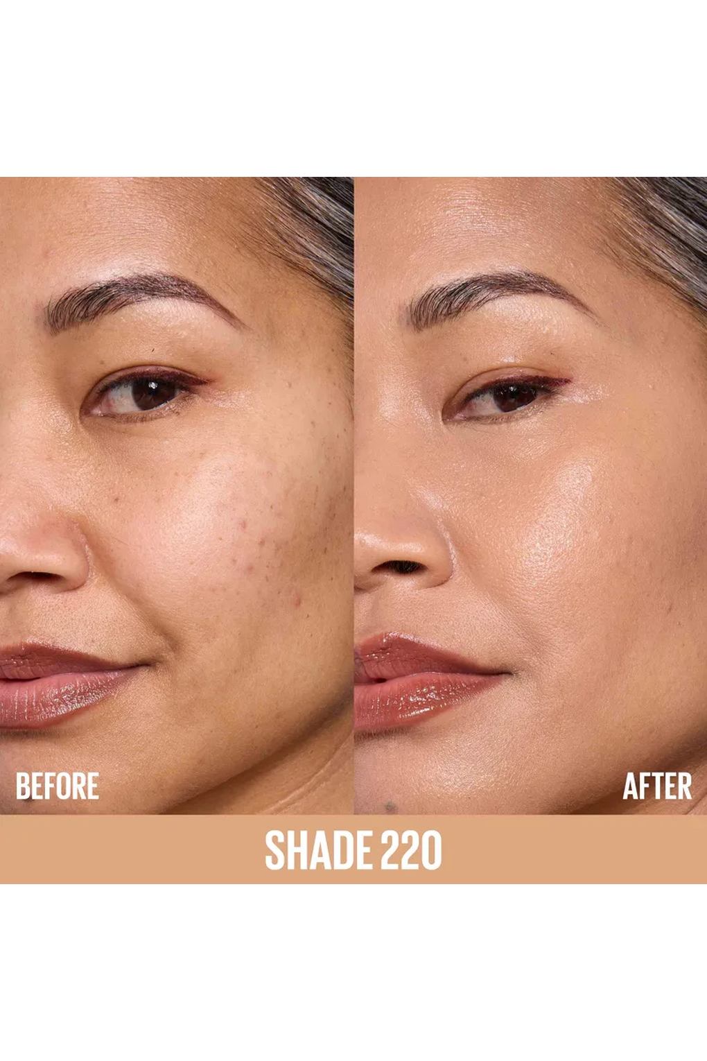 Тональный крем Maybelline New York Lifter Plump & Glow Foundation 220, 30 мл. Фото 6.