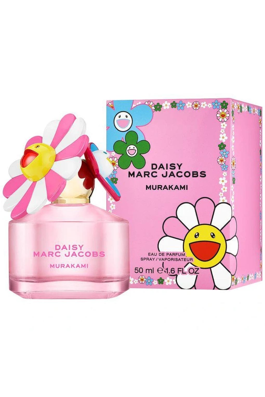 Вода парфюмерная Marc Jacobs Daisy Murakami Pink EDP, 50 мл. Фото 2.