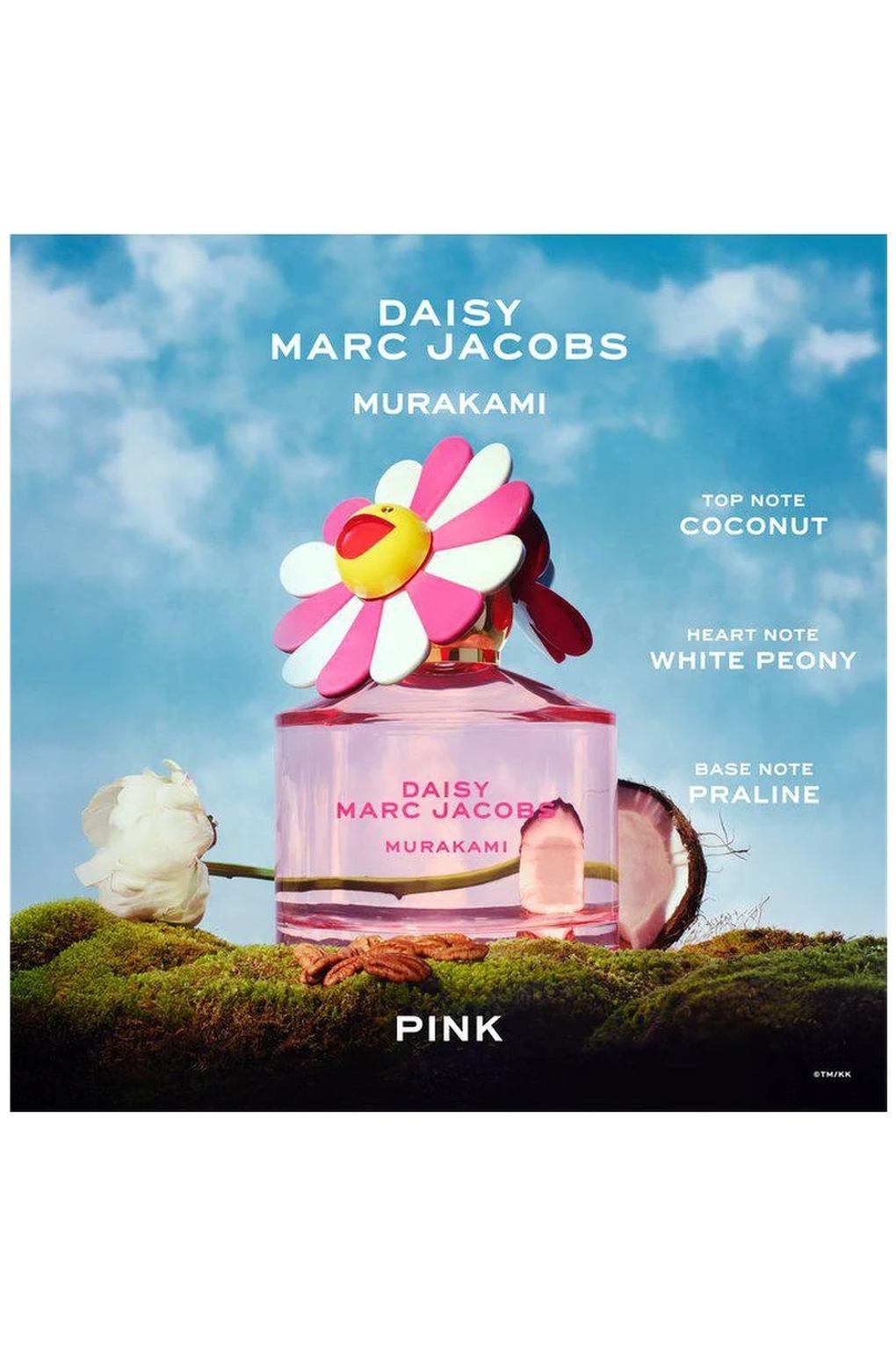 Вода парфюмерная Marc Jacobs Daisy Murakami Pink EDP, 50 мл. Фото 4.