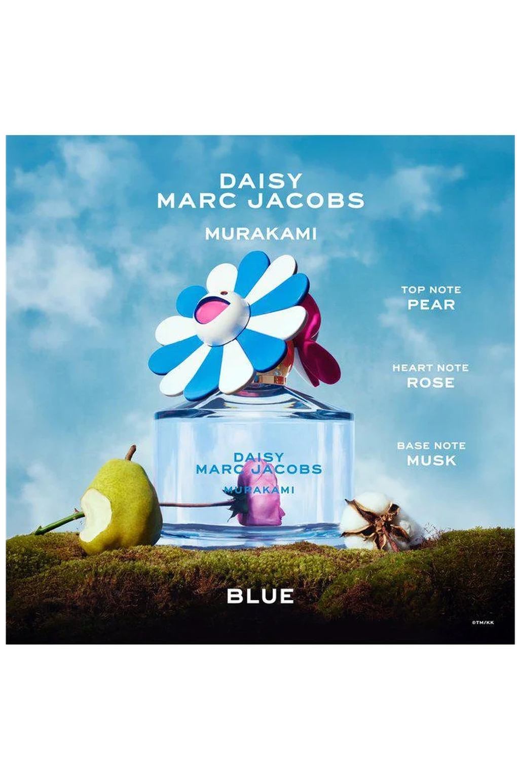 Вода парфюмерная Marc Jacobs Daisy Murakami Blue EDP, 50 мл. Фото 4.