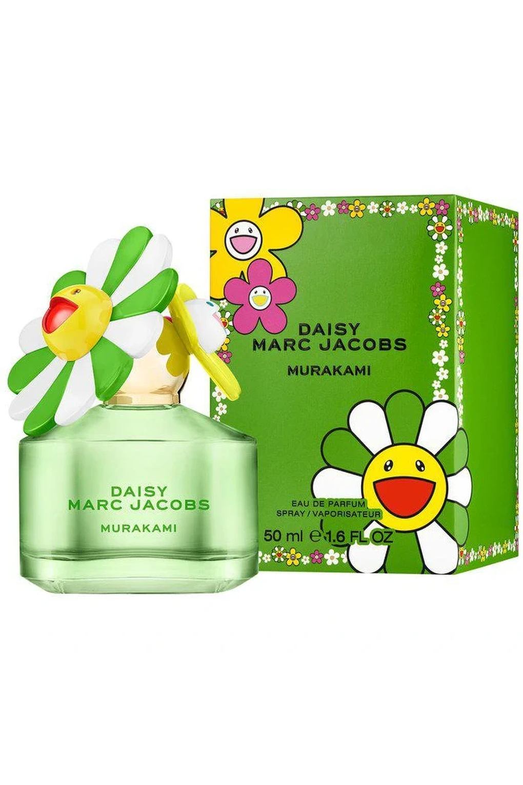 Вода парфюмерная Marc Jacobs Daisy Murakami Green EDP, 50 мл. Фото 2.