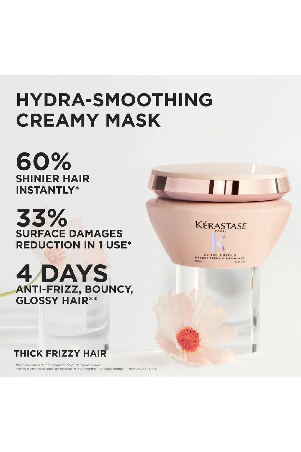 Маска для волос Kerastase Gloss Absolu Masque,200 ml. Фото 2.