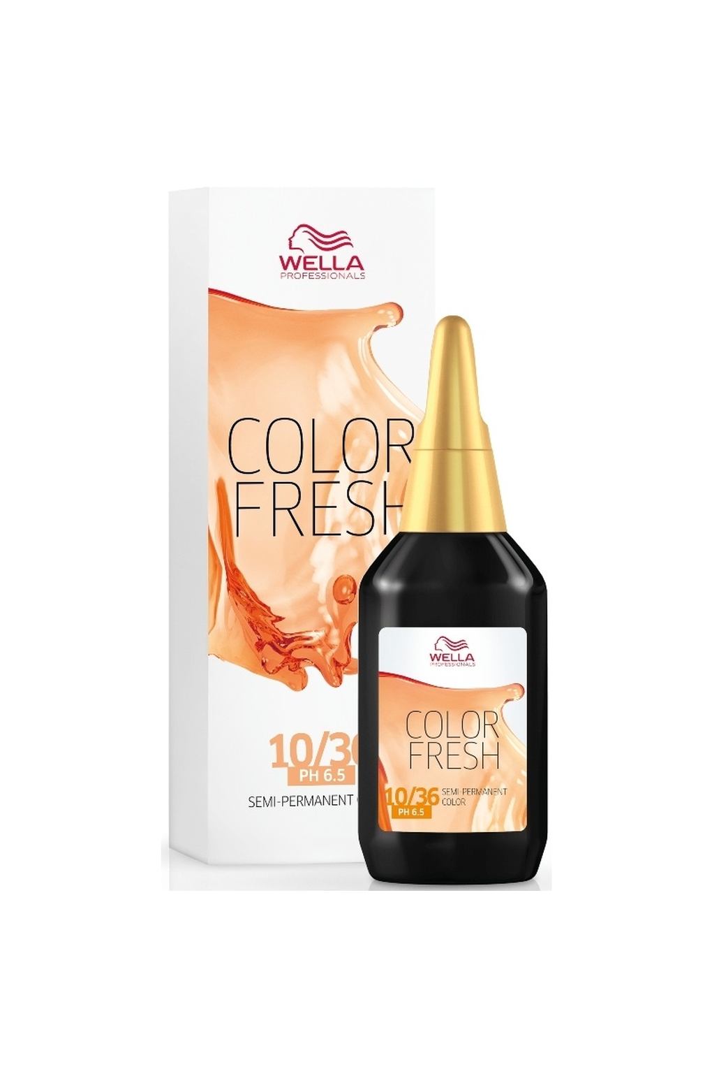 Средство тонирующее Wella Color Fresh 10/36 Lightest Blonde Gold, 75 мл. Фото 3.