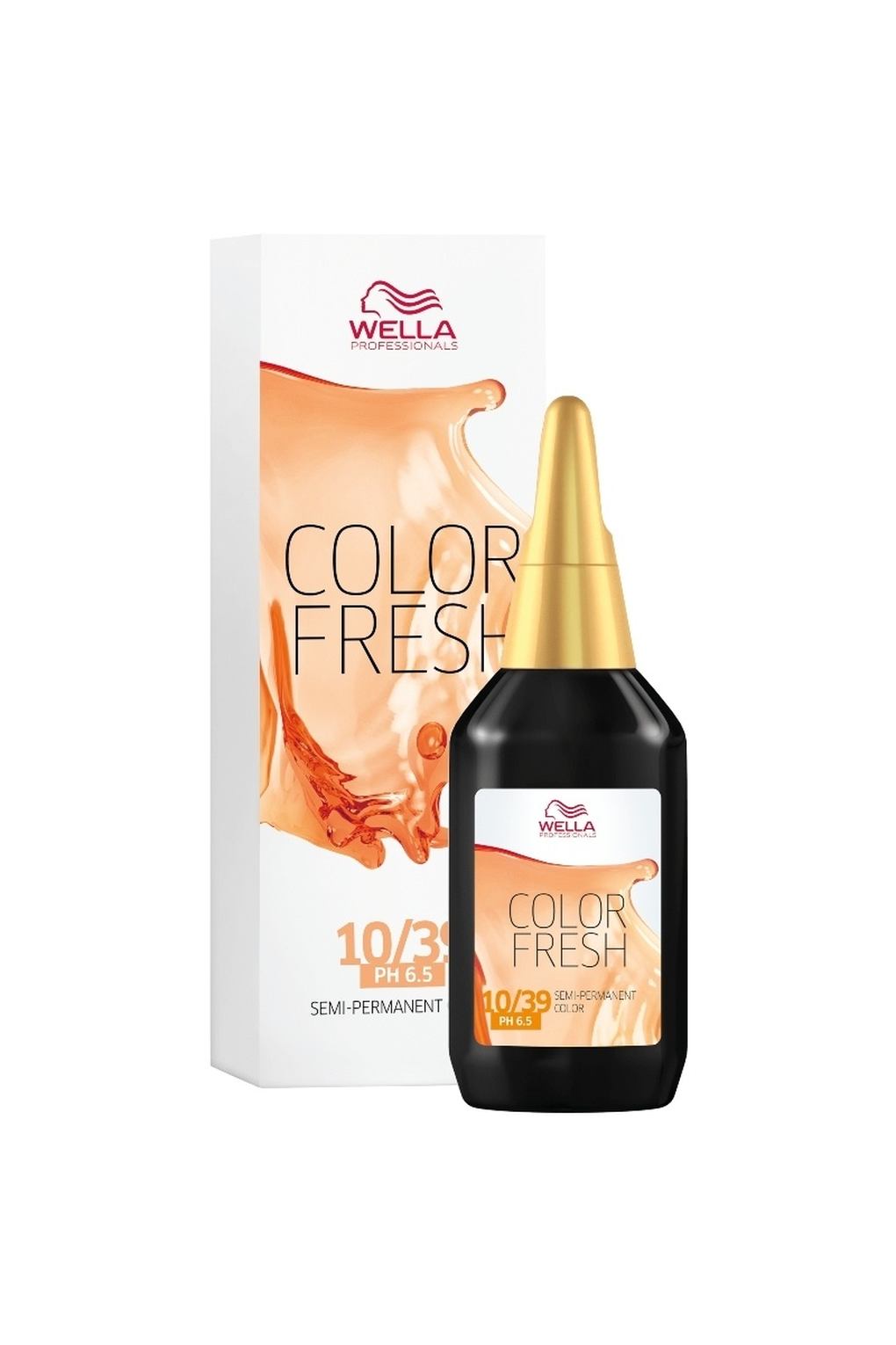 Средство тонирующее Wella Color Fresh Toning 10/39 Lightest Blonde Gold Cendre, 75 мл. Фото 3.