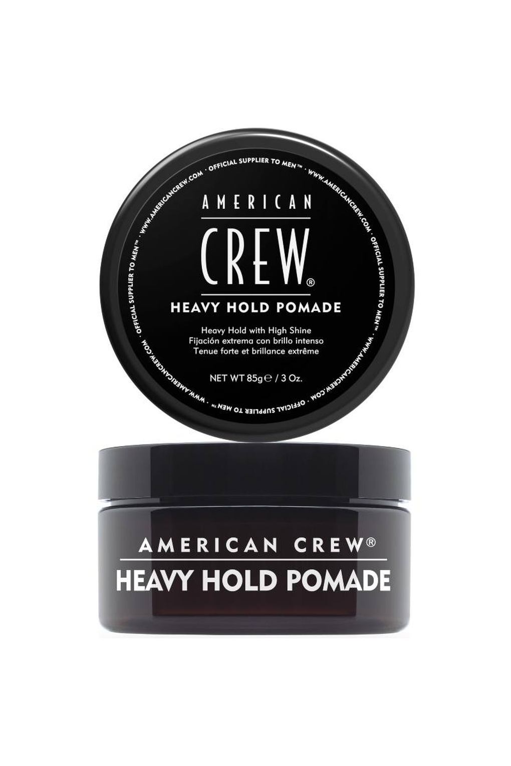 Помада для укладки волос American Crew Heavy Hold Pomade, 85 г. Фото 3.