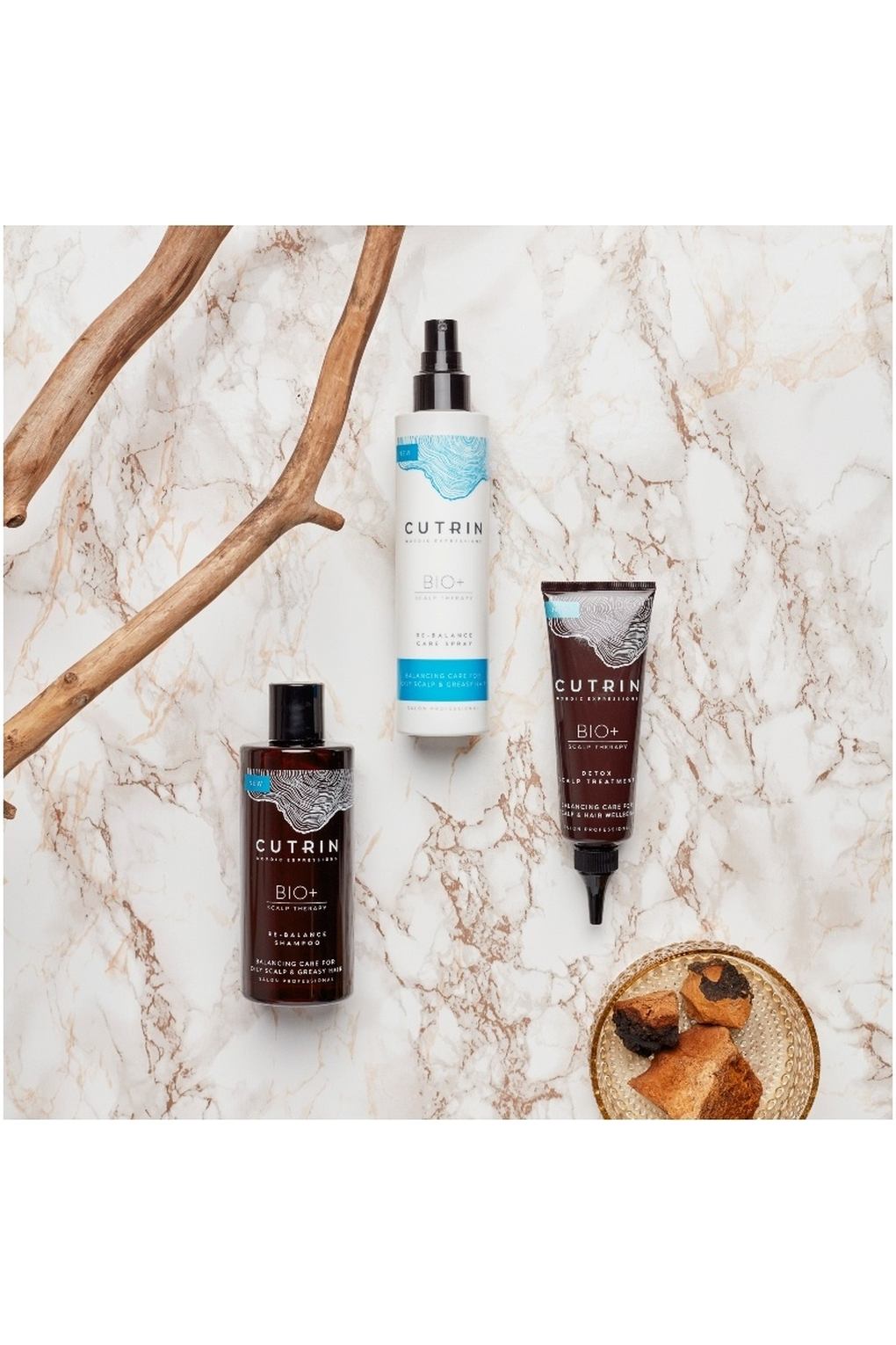 Спрей для ухода за волосами Cutrin BIO+ Re-Balance Care Spray, 200 мл. Фото 2.