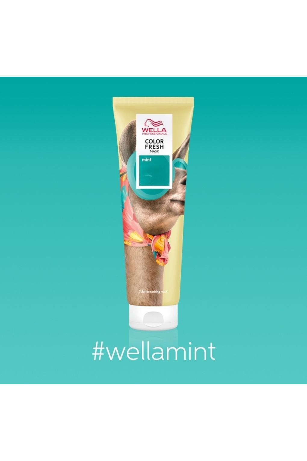 Средство тонирующее Wella Color Fresh Mask Mint, 150 мл. Фото 5.