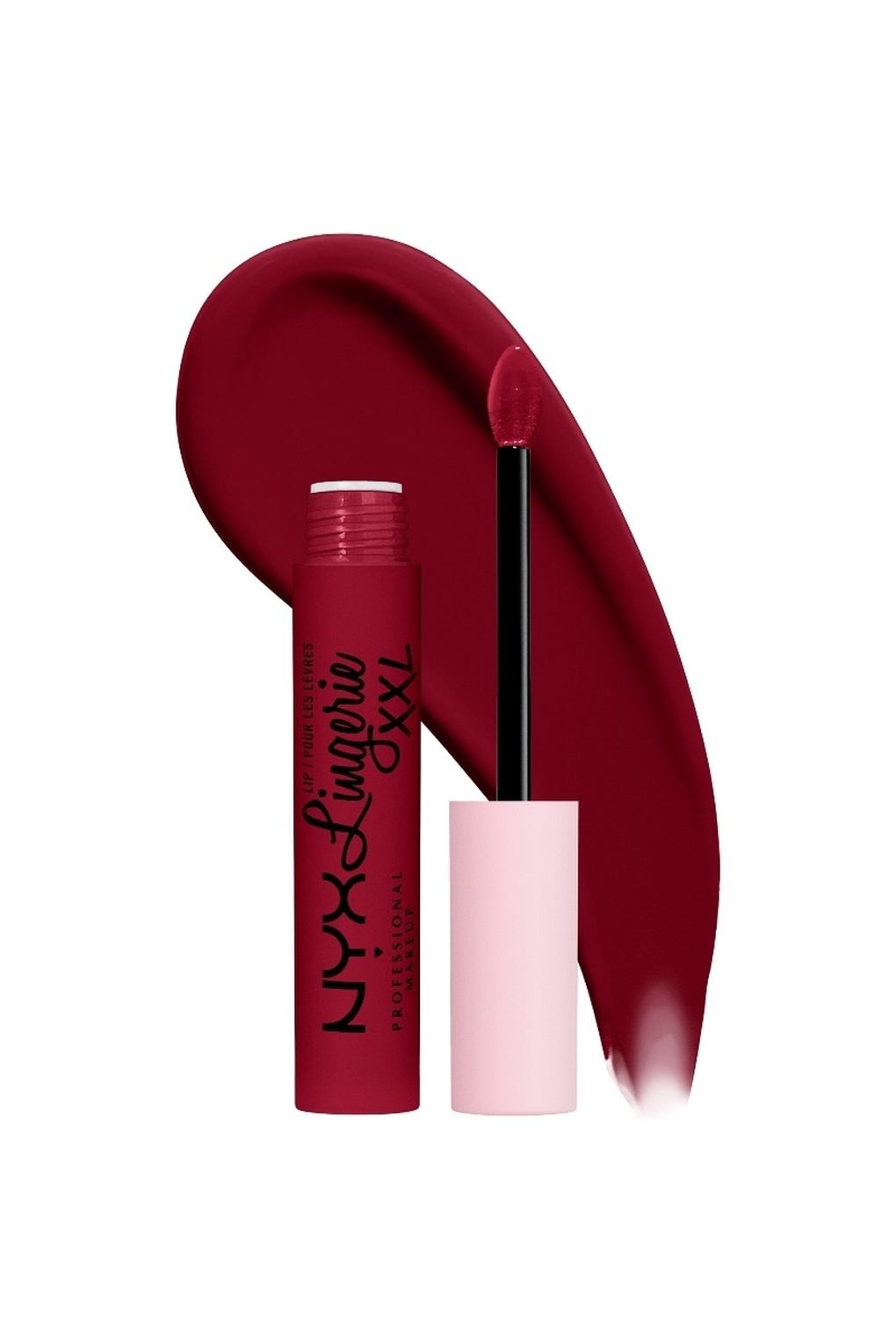 Губная помада NYX Professional Makeup Lip Lingerie XXL Matte Liquid Lipstick Sizzlin', 4 мл. Фото 3.