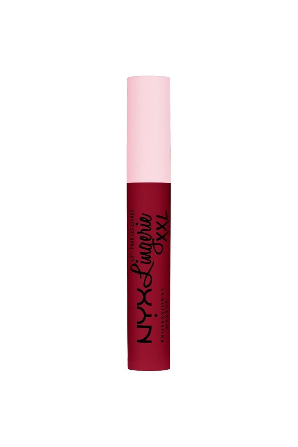 Губная помада NYX Professional Makeup Lip Lingerie XXL Matte Liquid Lipstick Sizzlin', 4 мл. Фото 4.