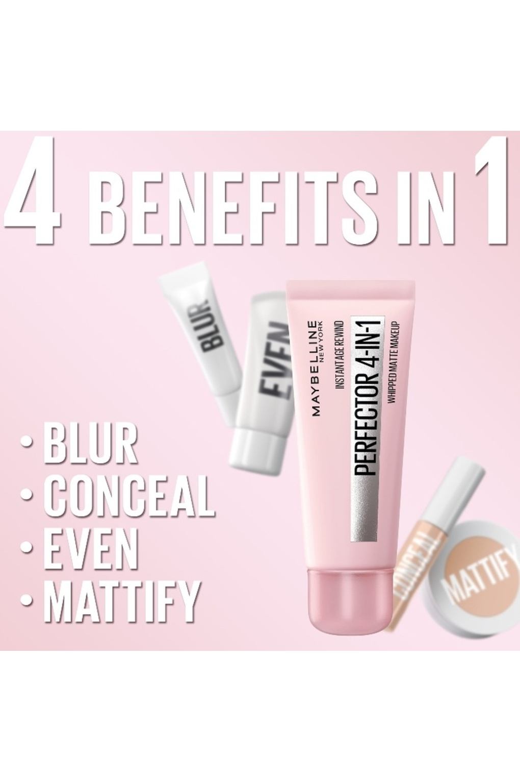 Тональная основа Maybelline New York Instant Perfector 4-in-1 Matte 05 Deep, 18 г. Фото 6.