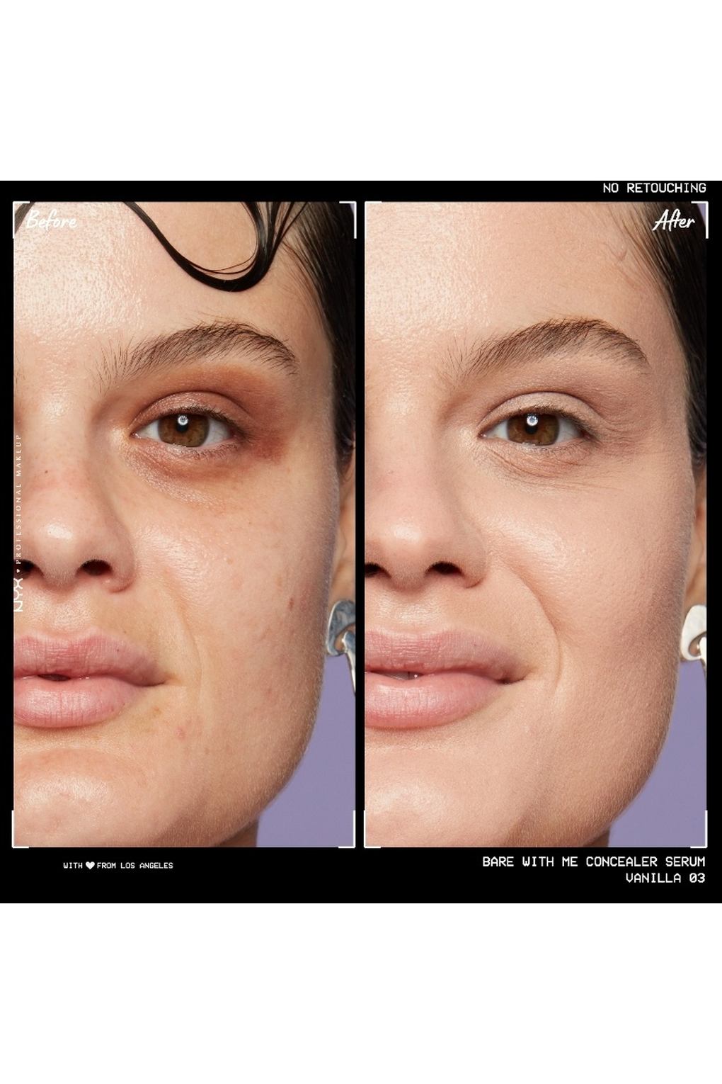 Консилер NYX Professional Makeup Bare With Me Concealer Serum Vanilla, 9,6 мл. Фото 5.