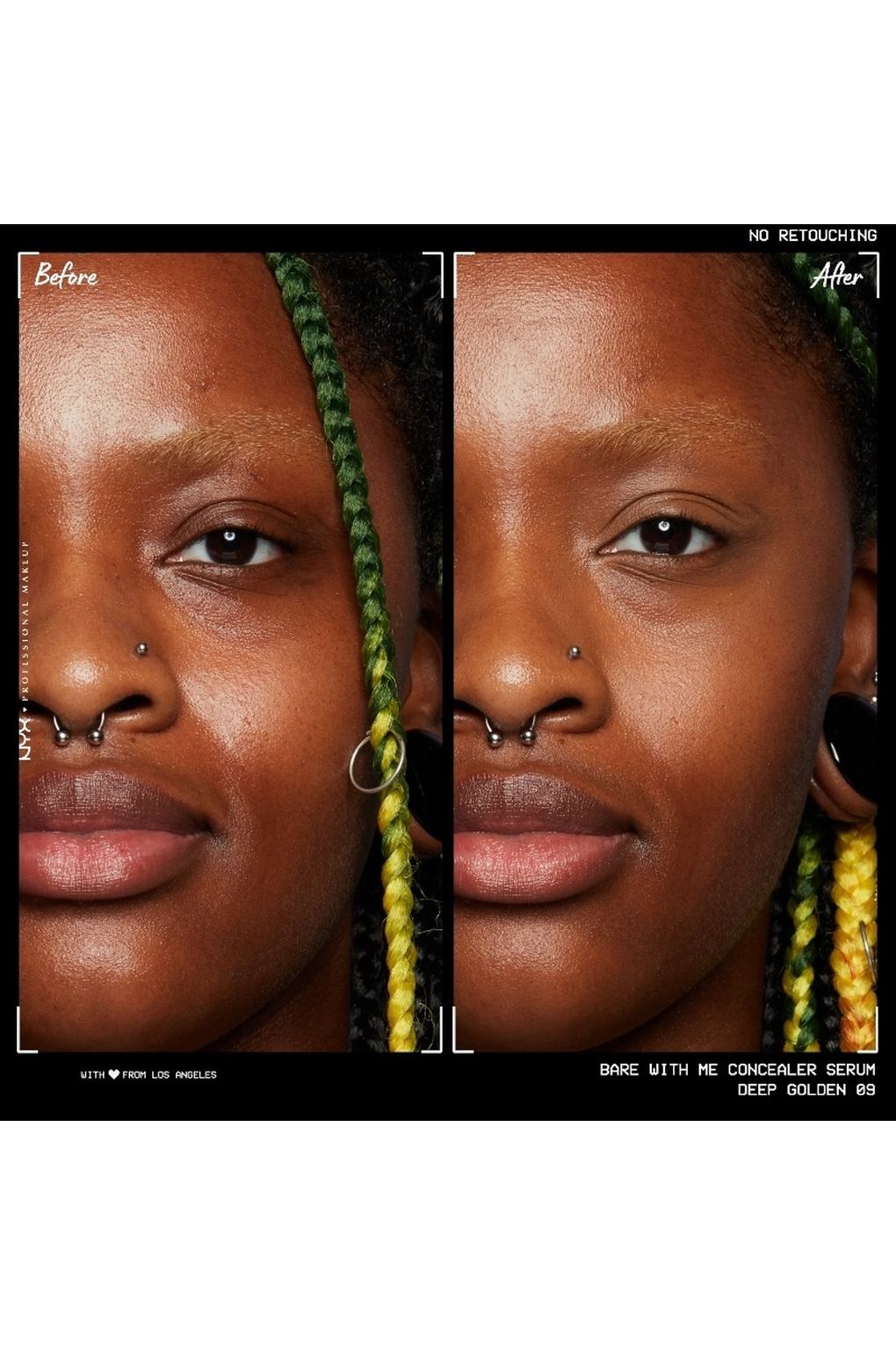 Консилер NYX Professional Makeup Bare With Me Concealer Serum Deep Golden, 9,6 мл. Фото 5.